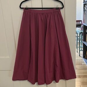 Free People lowen berry Midi Skirt